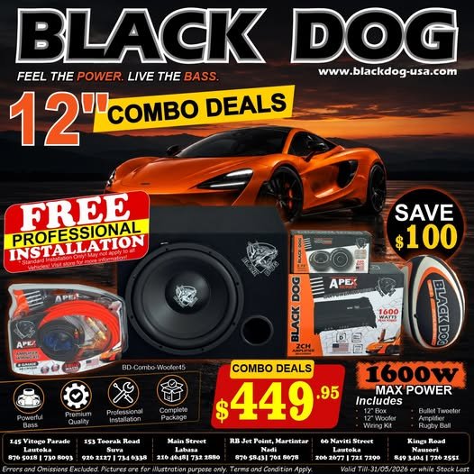 12" Combo Deals - Car Audio Package - Page 1