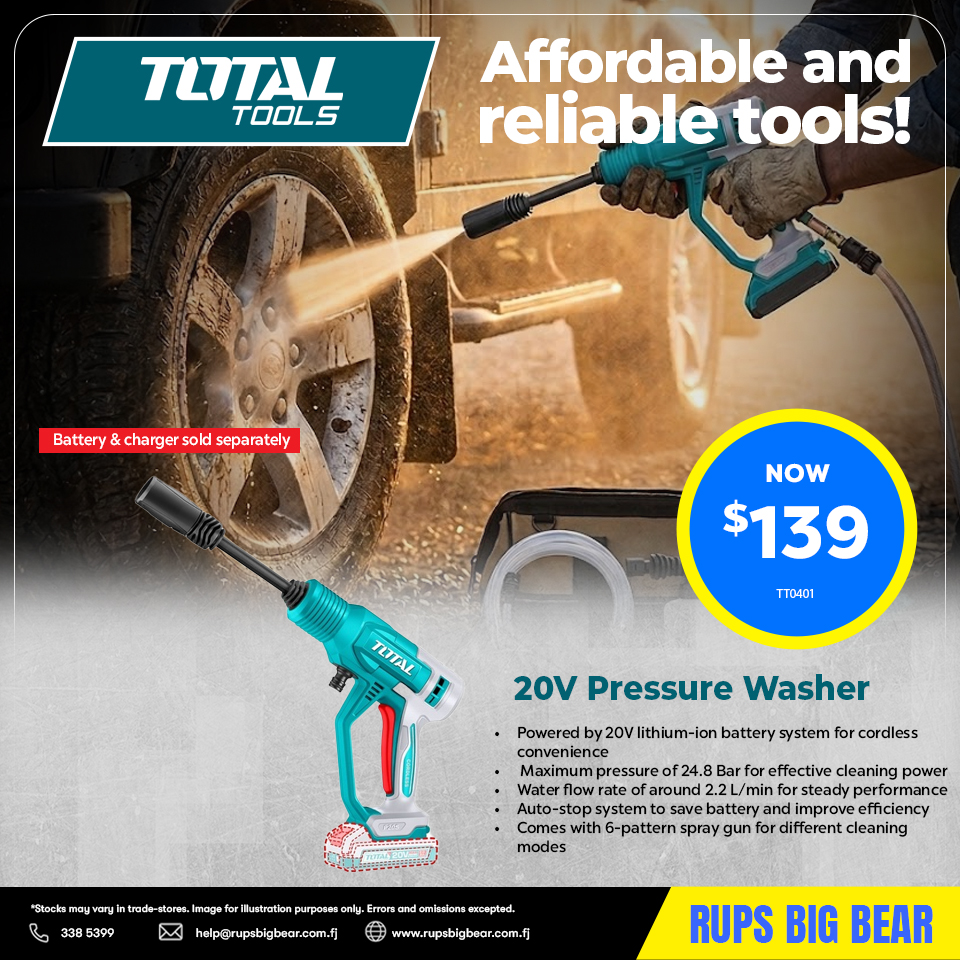 20V Pressure Washer