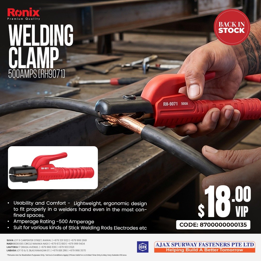 Welding Clamp 500Amps [RH9071]