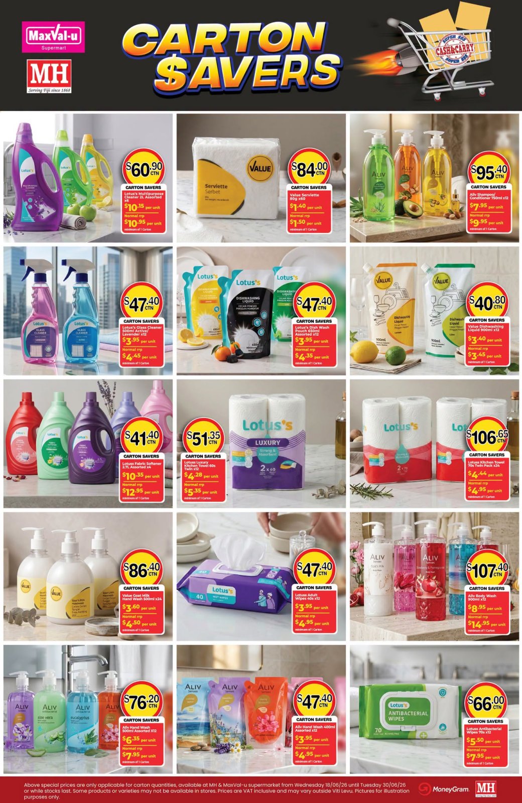 Carton Savers - Weekly Supermarket Specials - Page 1