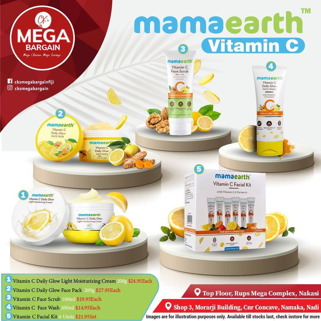 Mamaearth Vitamin C Product Range