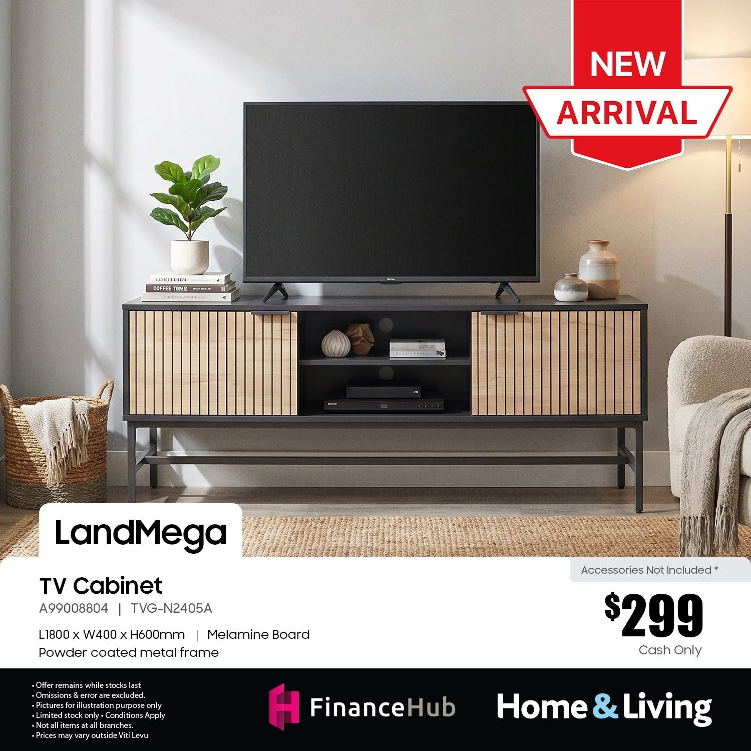 LandMega TV Cabinet
