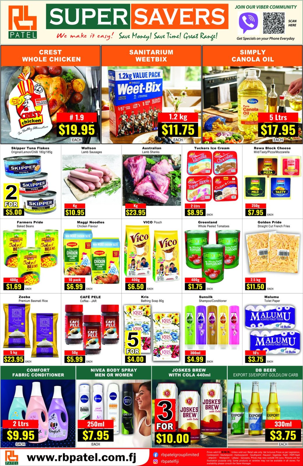 Super Savers Specials - RB Patel Weekly Flyer