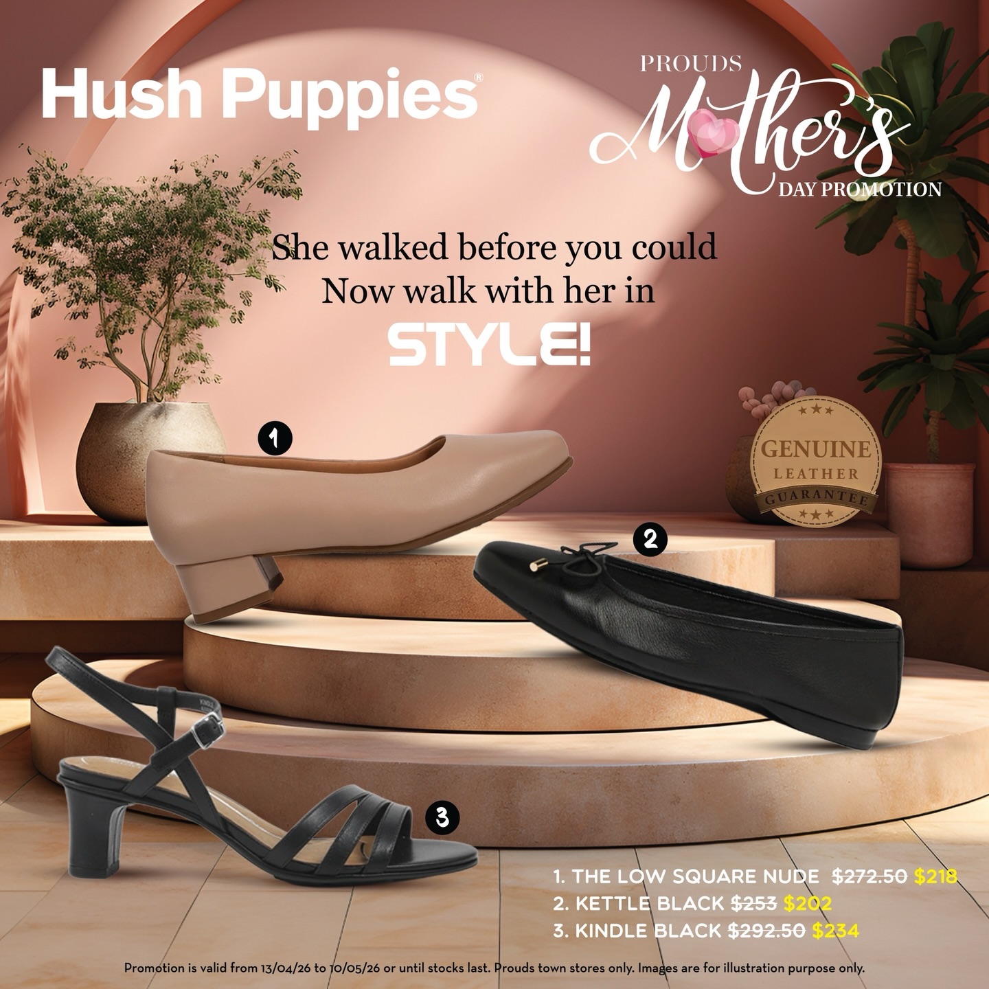 Hush Puppies Mother's Day Promotion