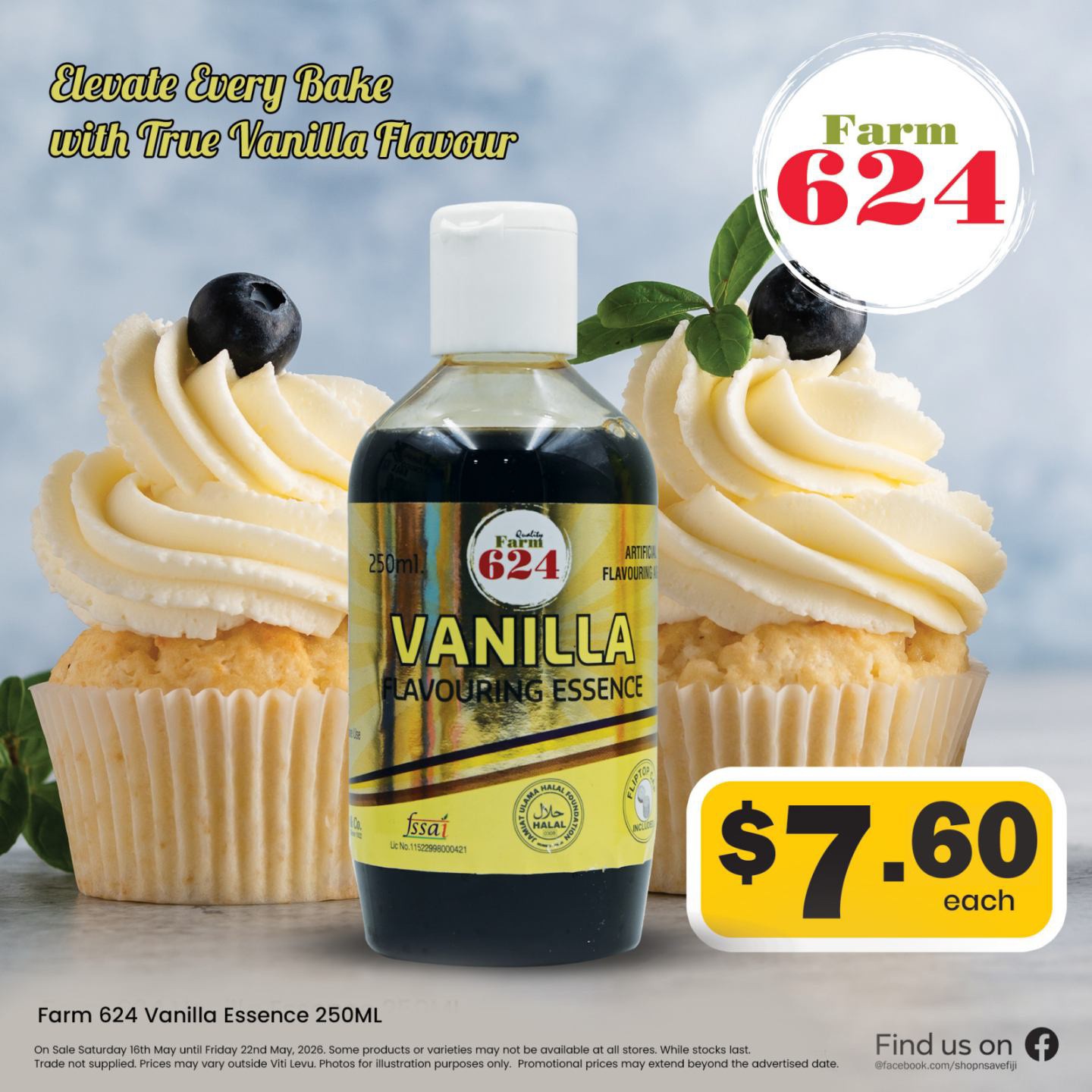 Farm 624 Vanilla Essence 250ML - Page 1