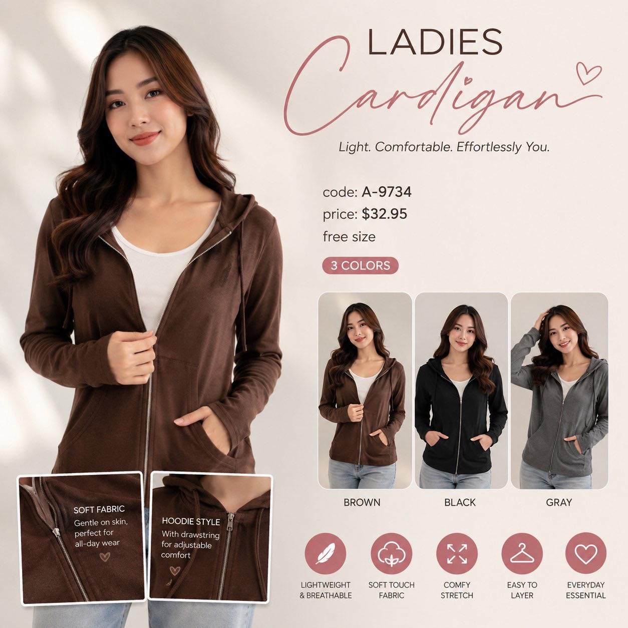 Ladies Cardigan