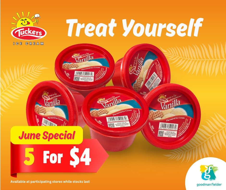 Tuckers Vanilla Ice Cream Mini Tubs