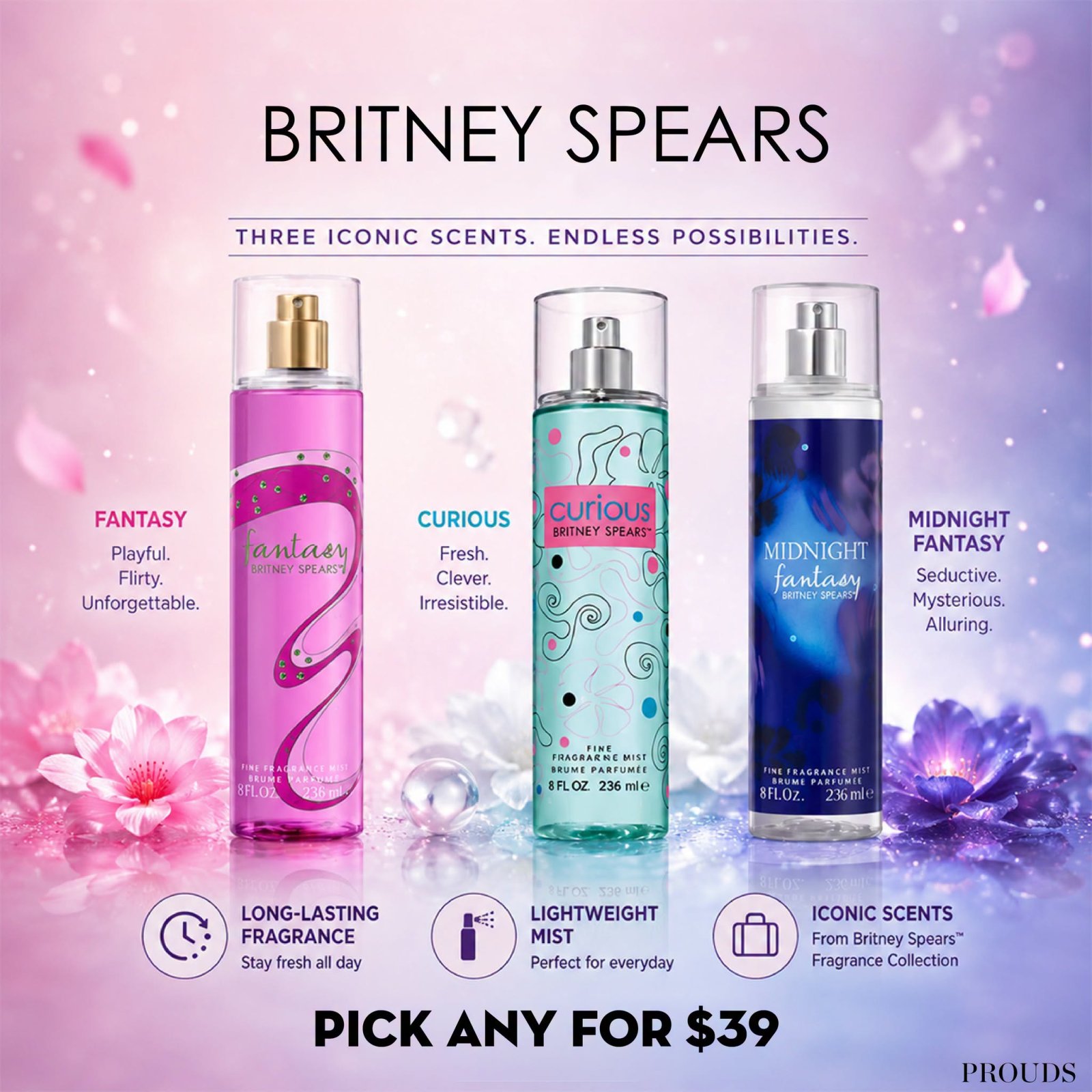 Britney Spears Fragrance Collection - Page 1