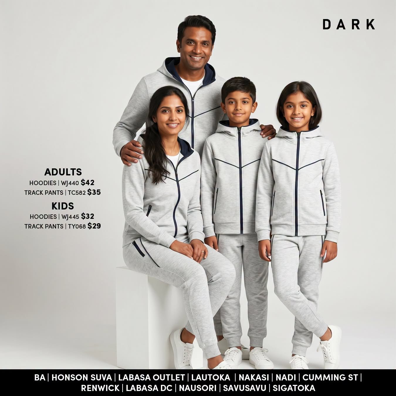 Family Matching Hoodies & Track Pants - Page 1