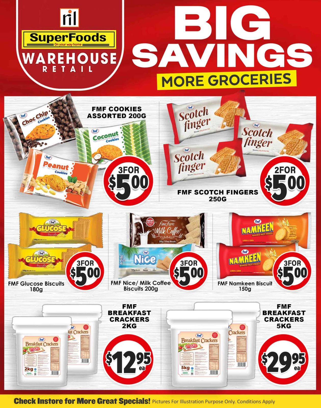 Big Savings - More Groceries - Page 1