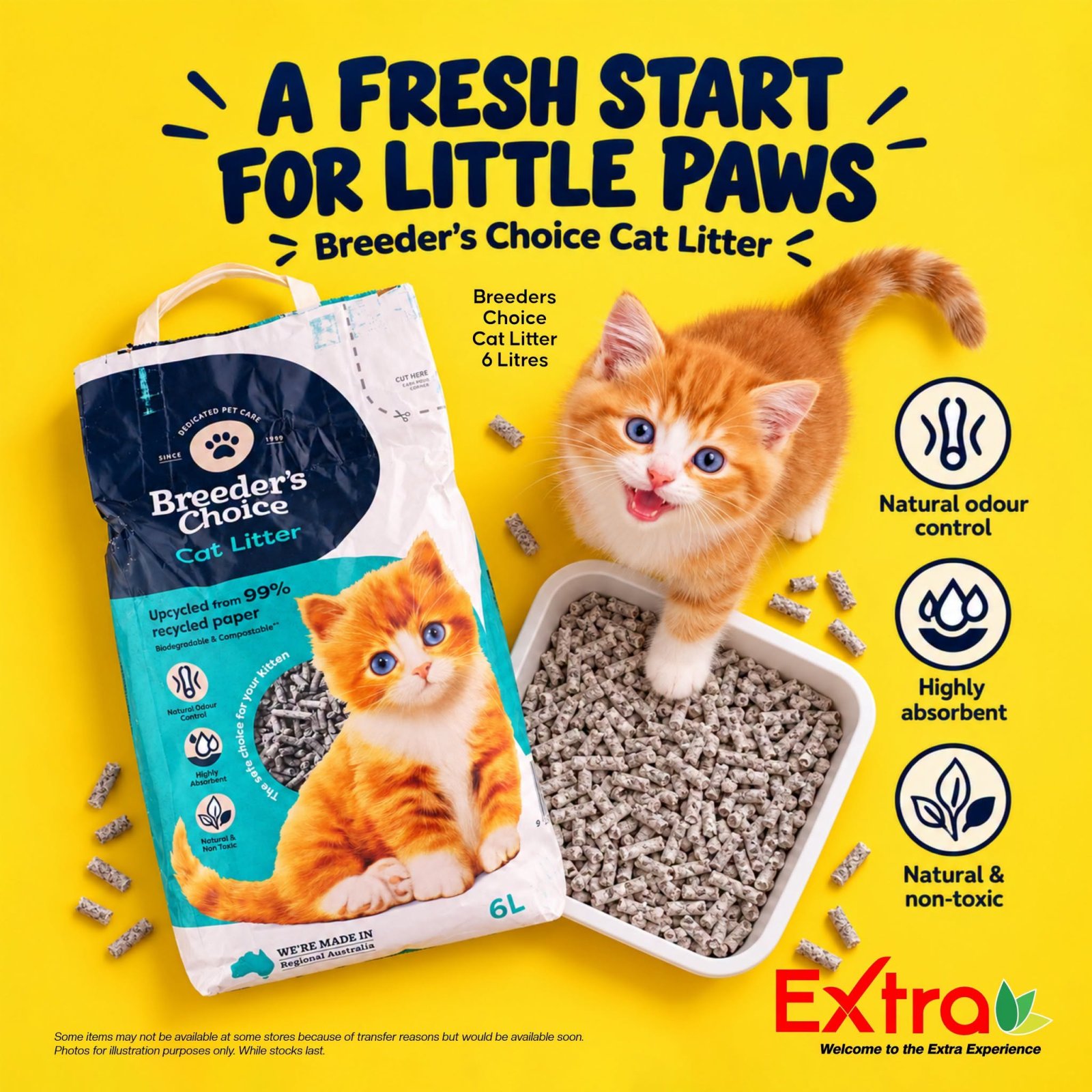 Breeders Choice Cat Litter 6L