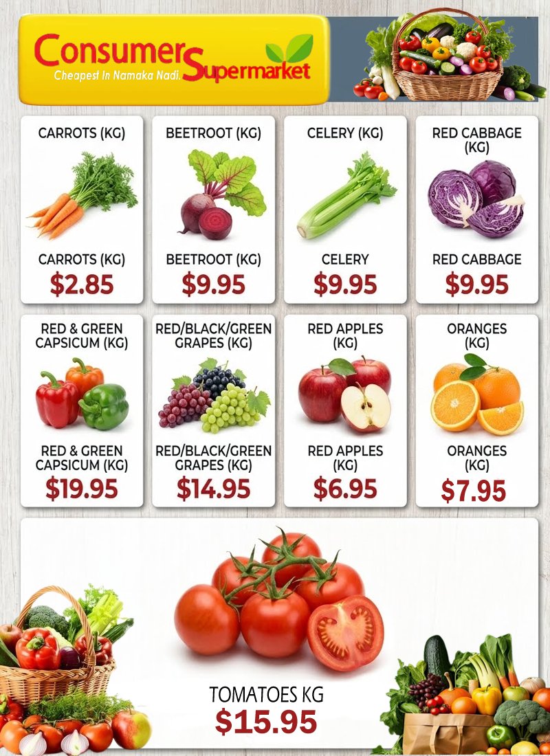 Fresh Produce Weekly Specials