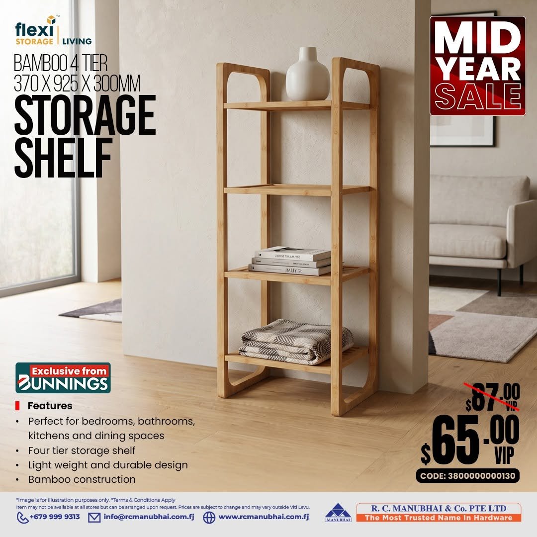 BAMB004 Tier 4 Tier Storage Shelf
