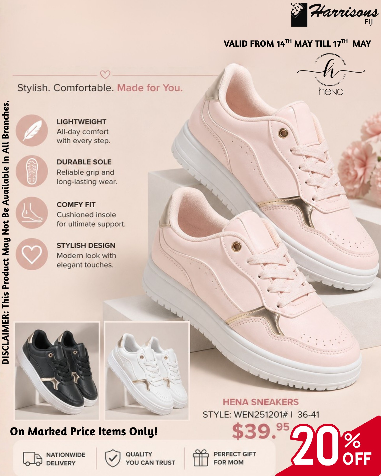 Hena Sneakers – 20% Off