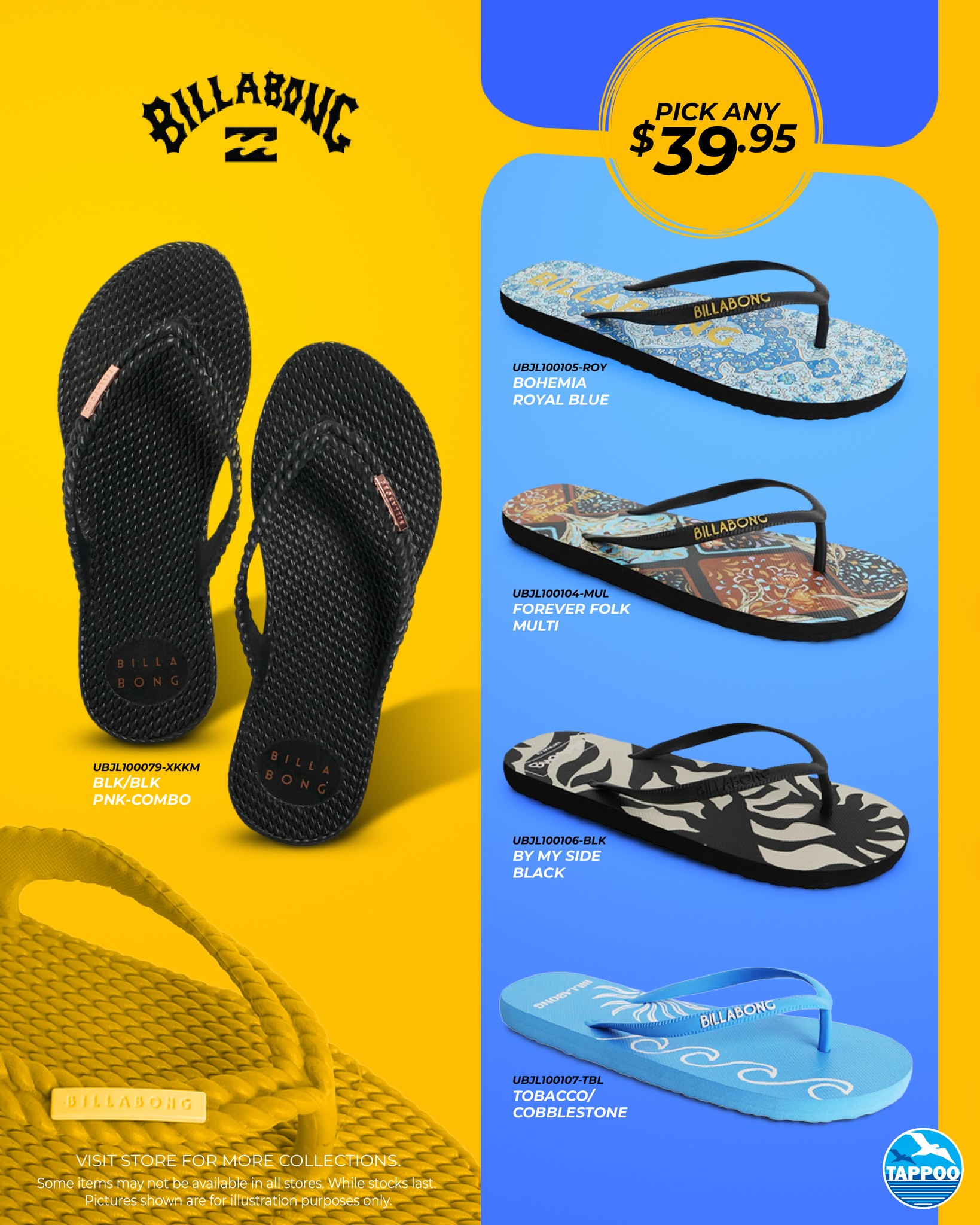 Billabong Flip-Flops & Sandals Collection - Page 1