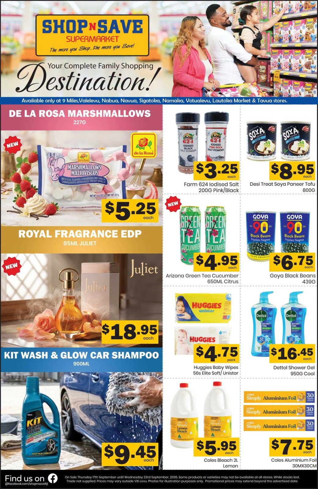 Shop N Save Weekly Specials - 17-23 September - Page 1