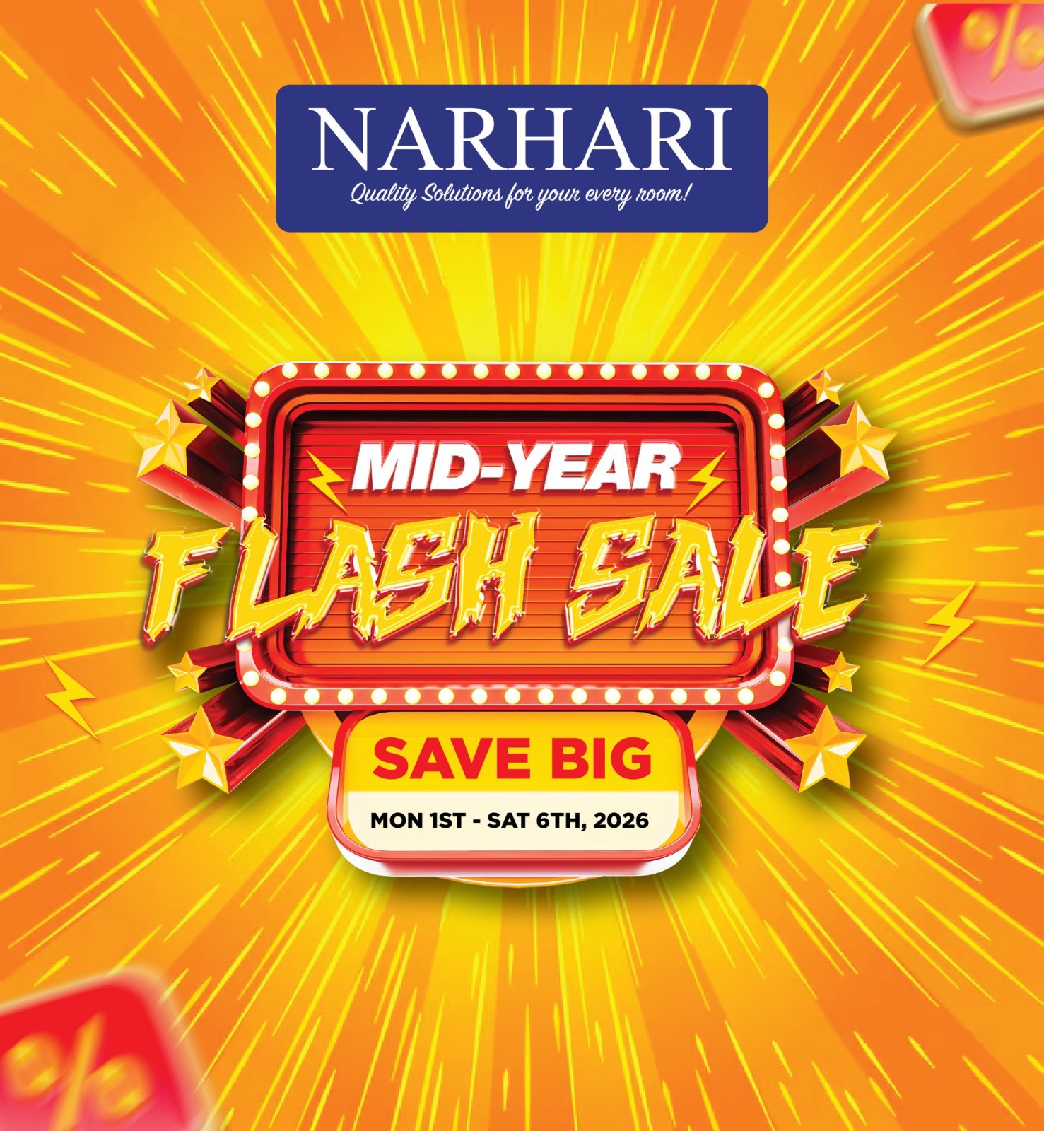 Mid-Year Flash Sale