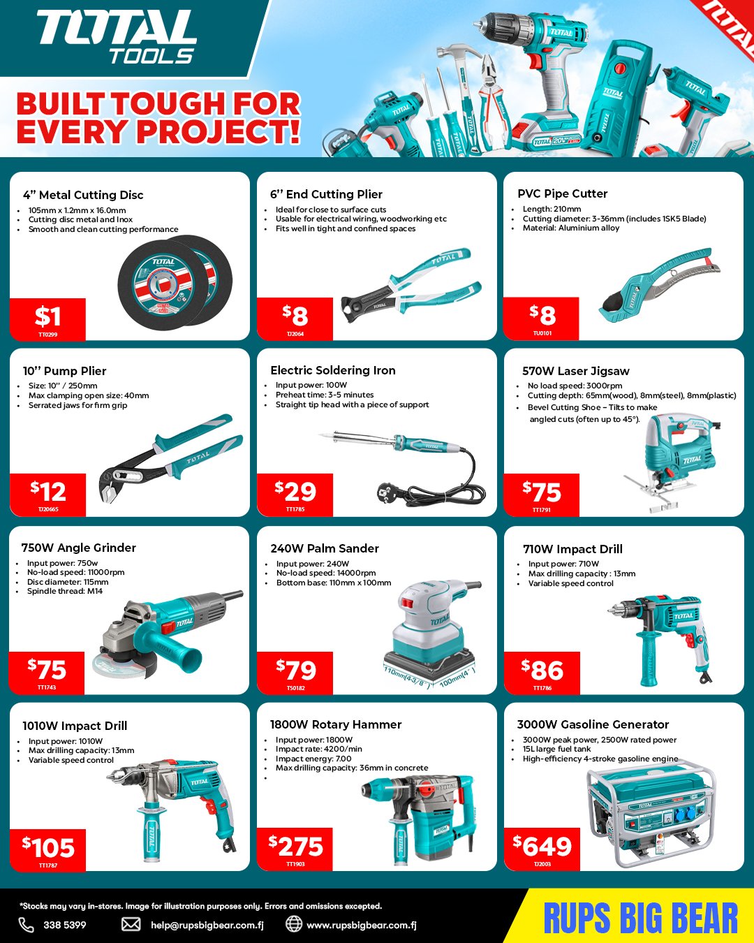 Total Tools – Built Tough for Every Project - Page 1