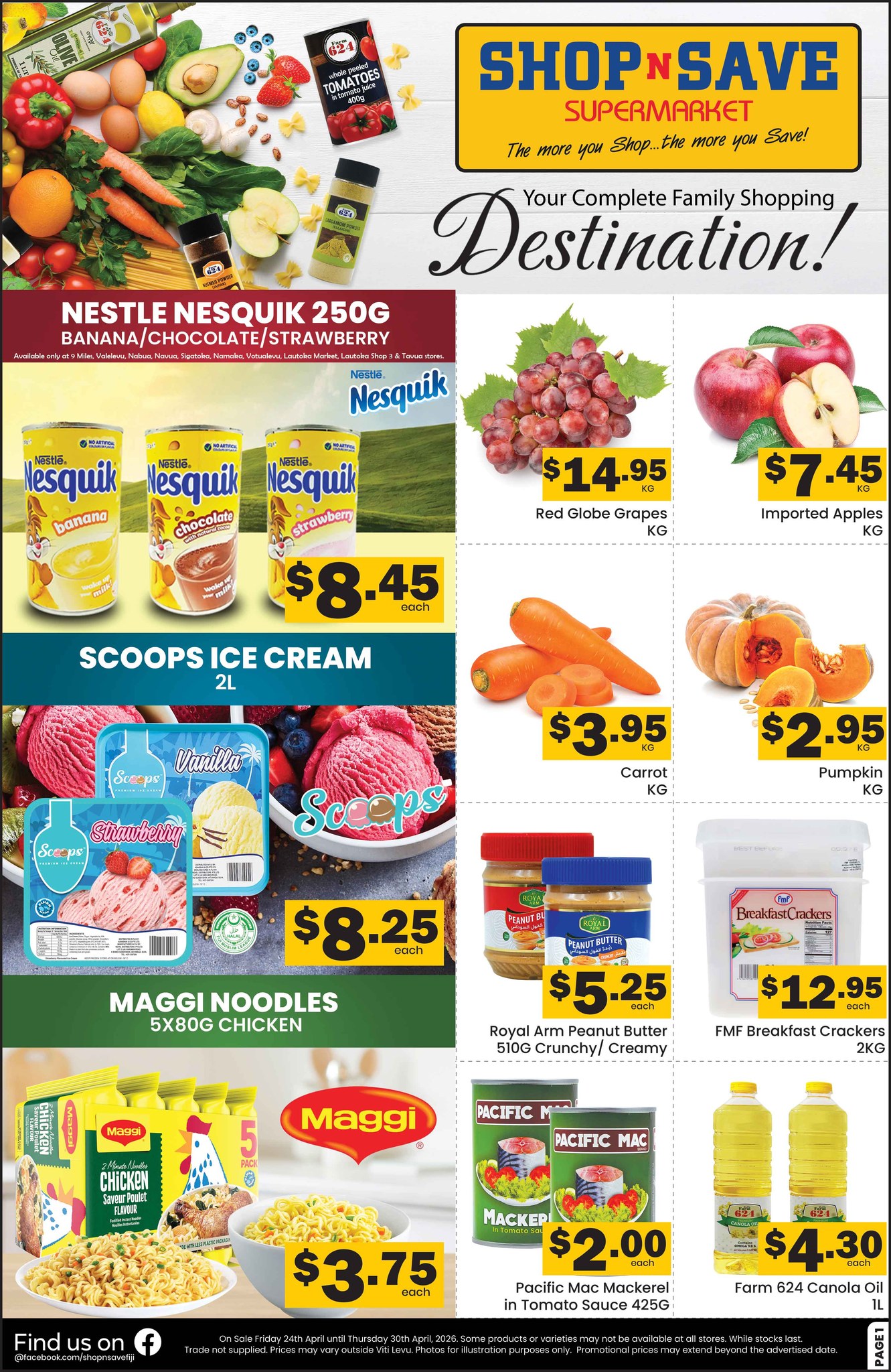 Shop N Save Supermarket Weekly Specials - Page 1
