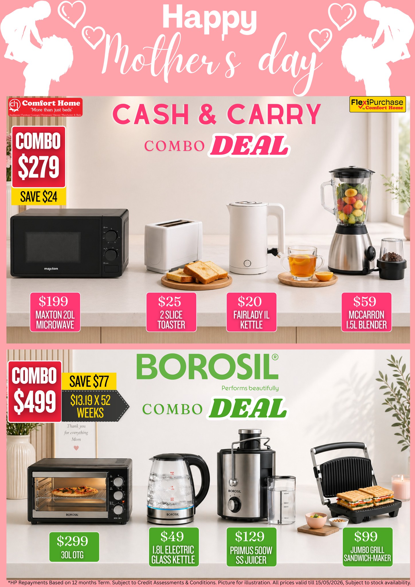 Mother's Day Cash & Carry Combo Deals - Page 1