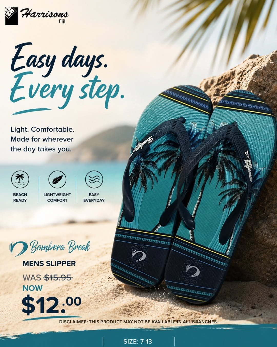 Bombora Break Mens Slipper