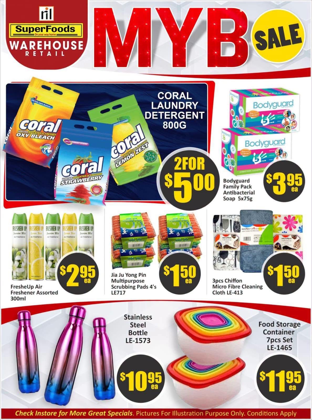 MYB Sale - Multi-Product Weekly Specials - Page 1