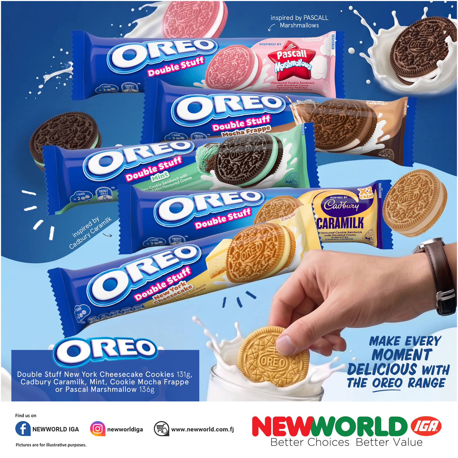 OREO Double Stuff Range – 5 Flavours - Page 1