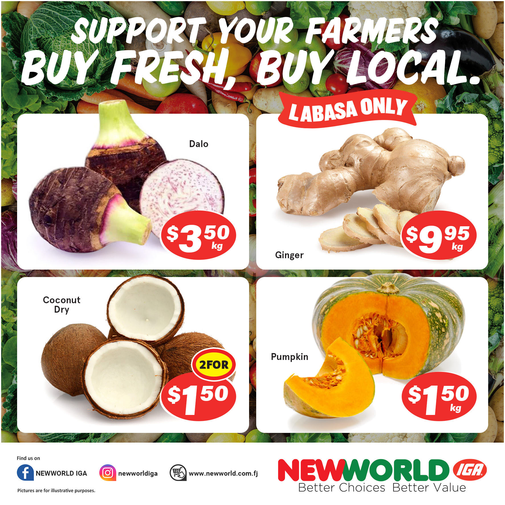 Fresh Local Produce - Labasa Only - Page 1
