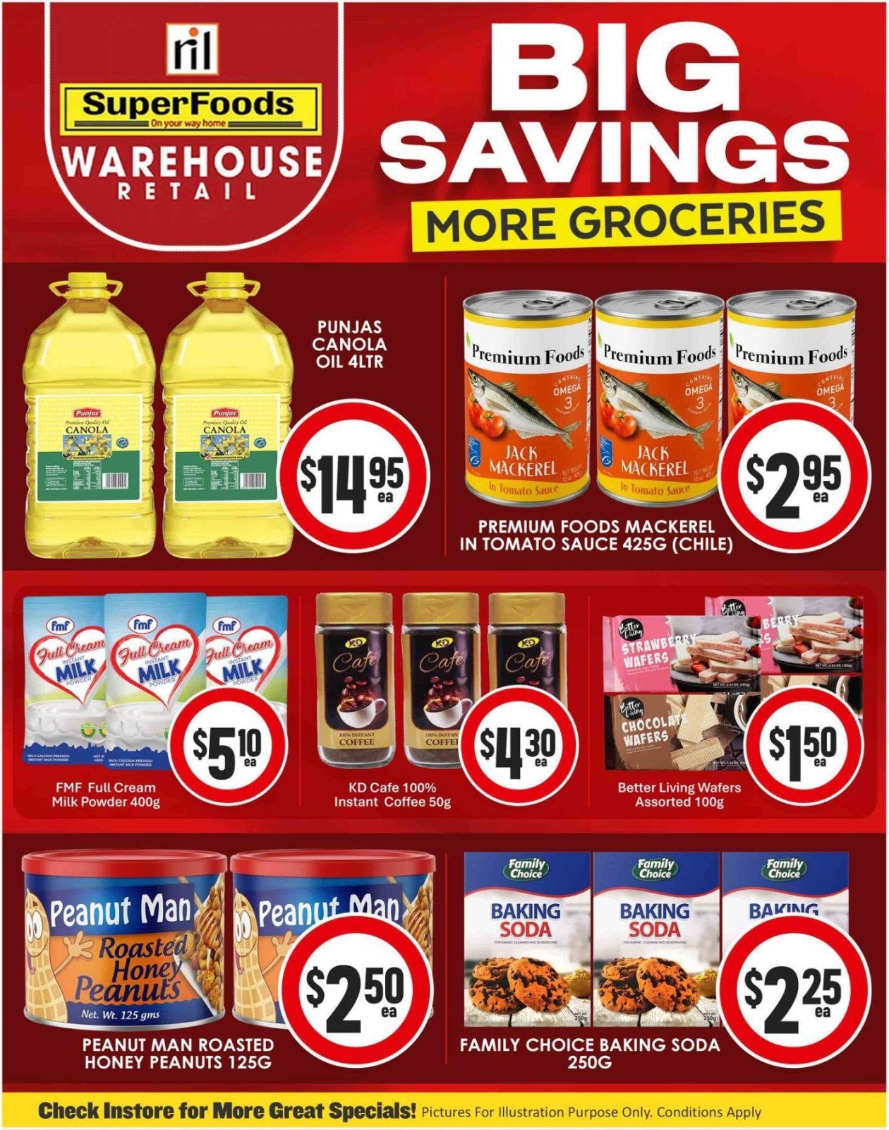 Big Savings - More Groceries - Page 1