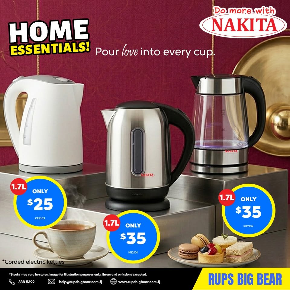 Nakita Home Essentials – Electric Kettles - Page 1