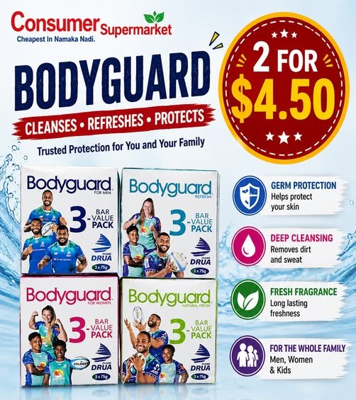 Bodyguard Soap 2 for $4.50