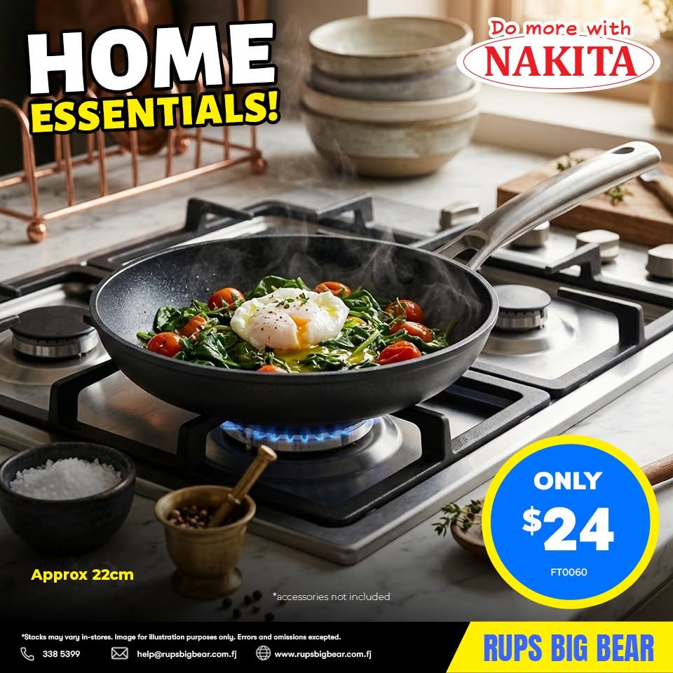 Nakita Frying Pan 22cm - Home Essentials