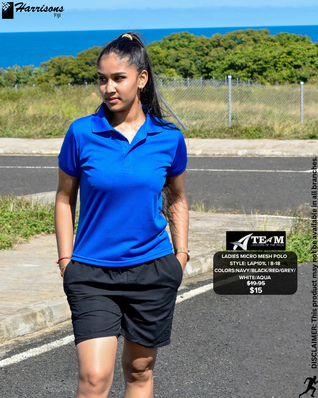 Ladies Micro Mesh Polo