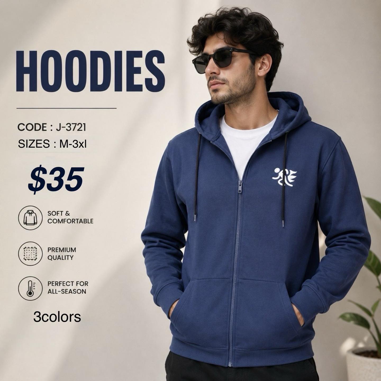 Hoodies - Code J-3721