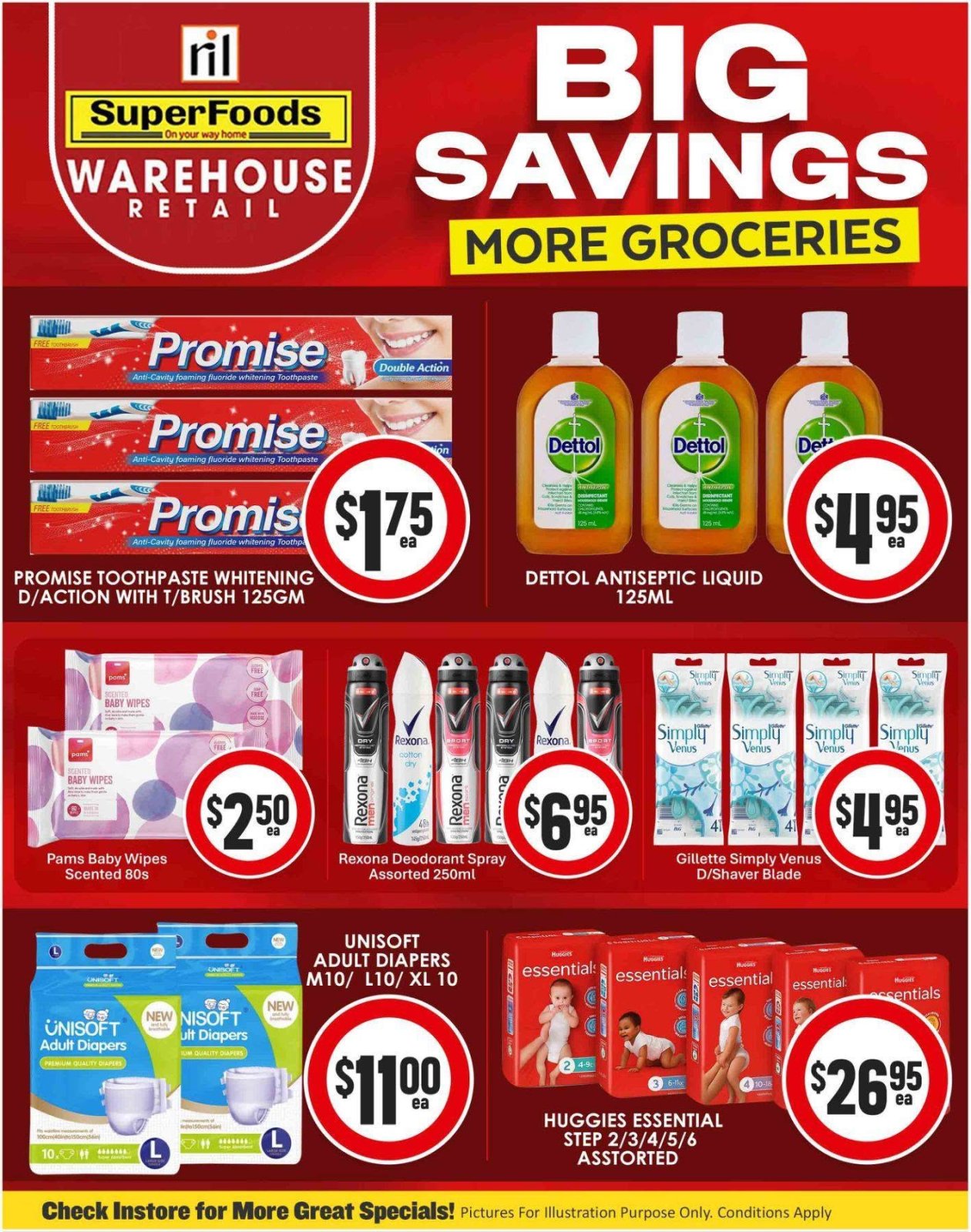 Big Savings - More Groceries - Page 1