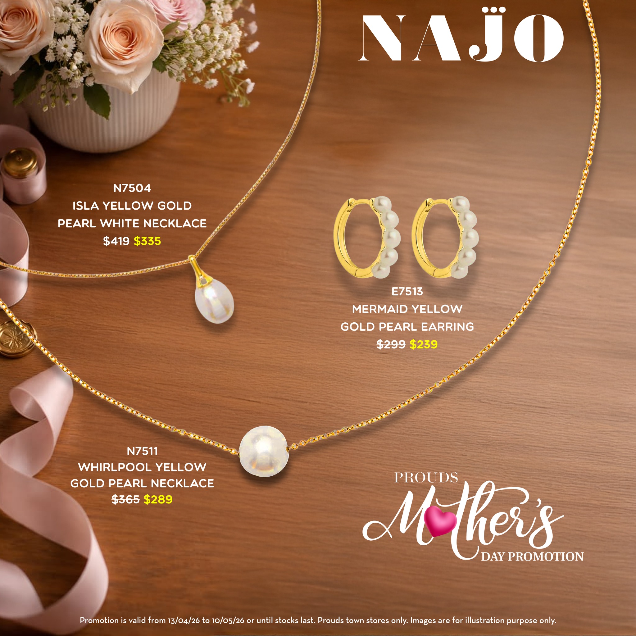 Najo Jewellery Collection - Mother's Day Promotion