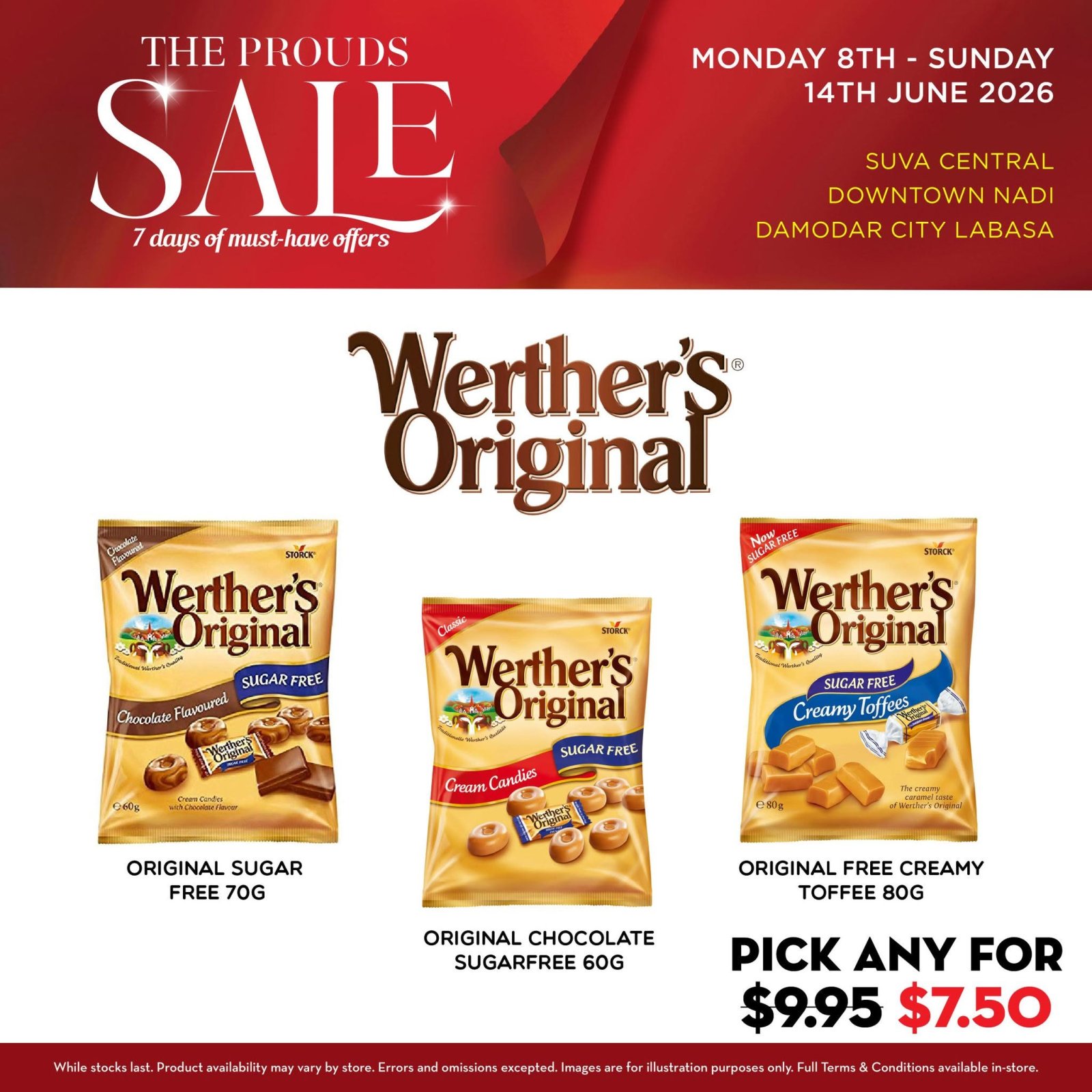 The Prouds Sale — Werther's Original Candies - Page 1