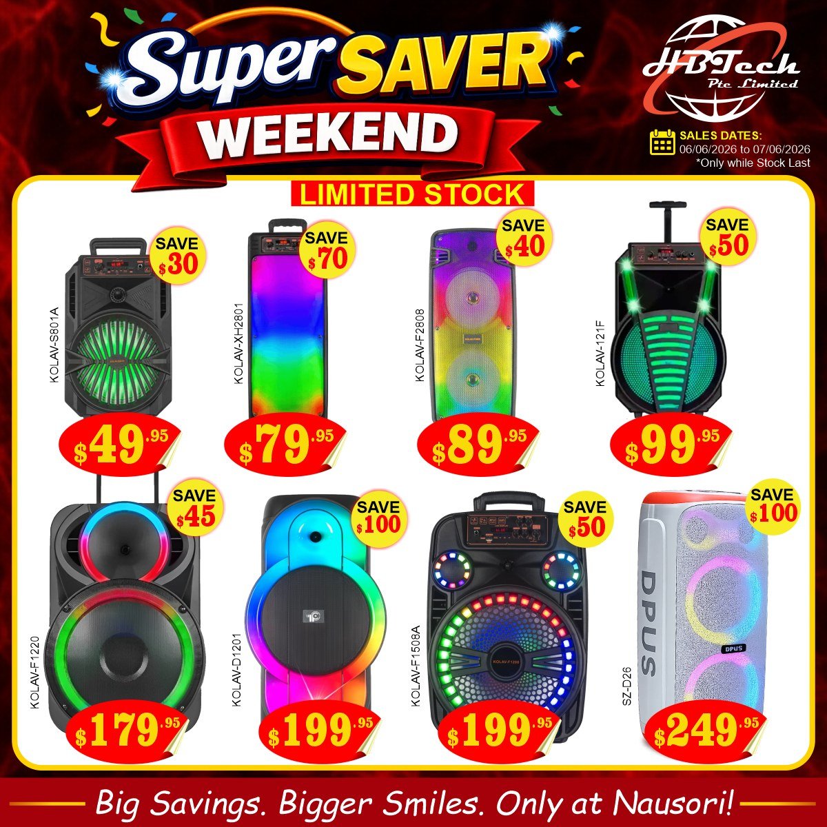 Super Saver Weekend – Limited Stock Electronics Sale