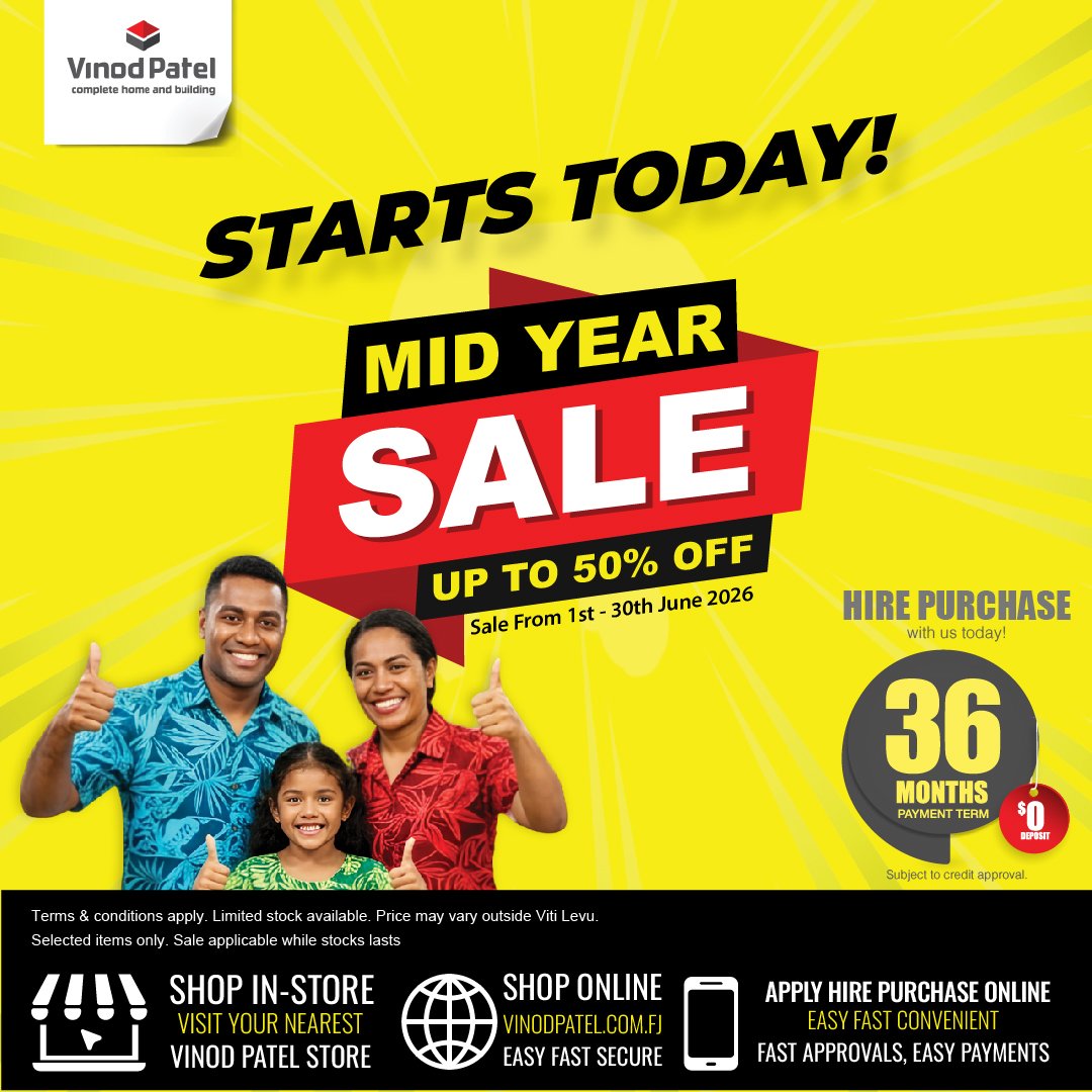 Mid Year Sale – Up to 50% Off