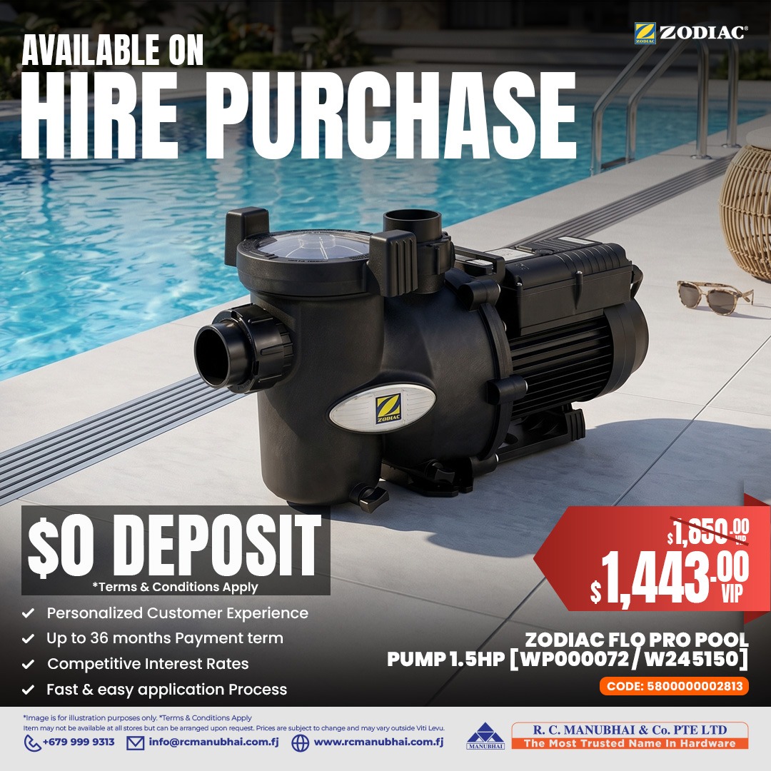 Zodiac Flo Pro Pool Pump 1.5HP