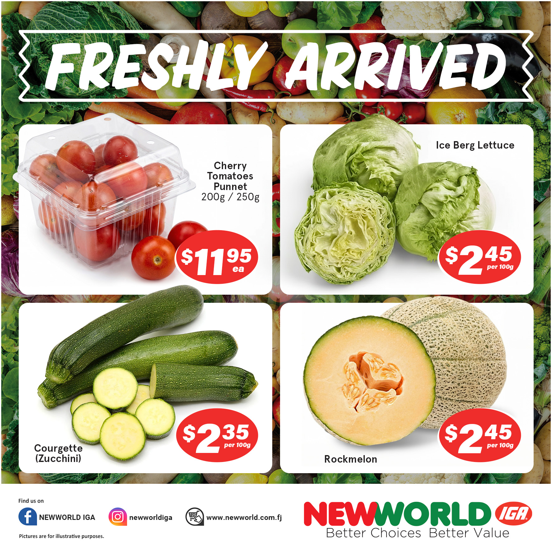 Freshly Arrived Weekly Specials - Page 1