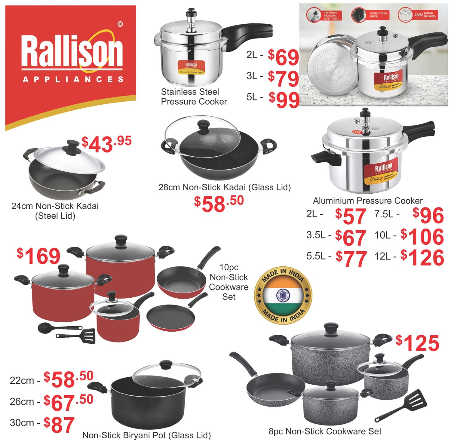 Rallison Cookware - Pressure Cookers & Cookware - Page 1