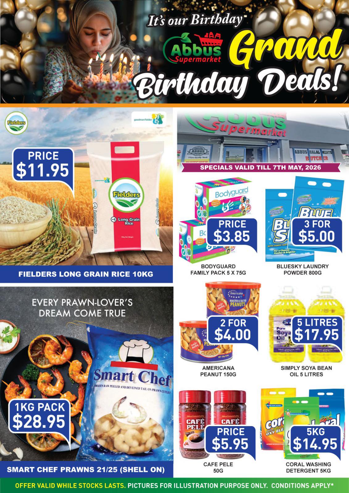 Abbus Supermarket Grand Birthday Deals - Page 1