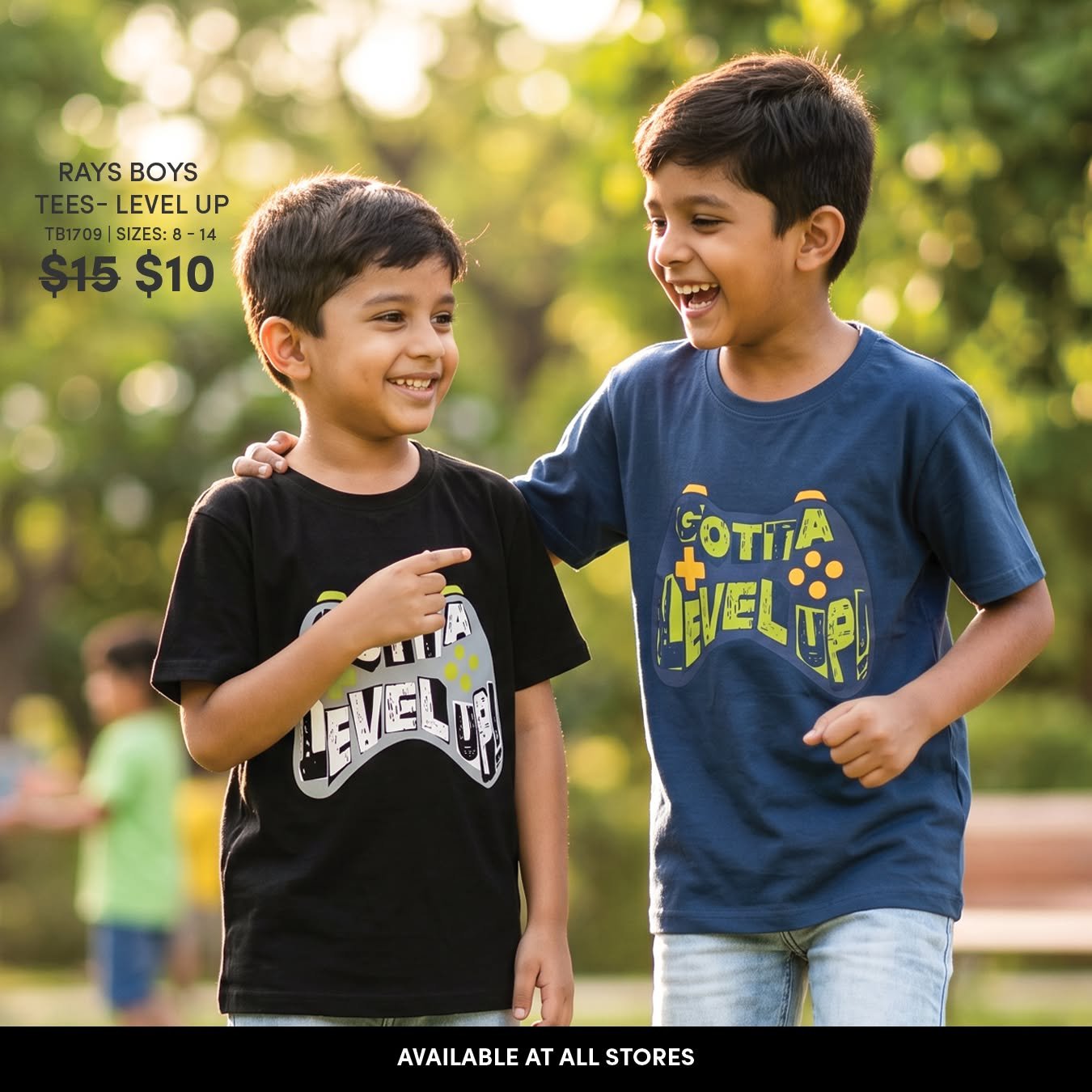 Rays Boys Level Up Tees