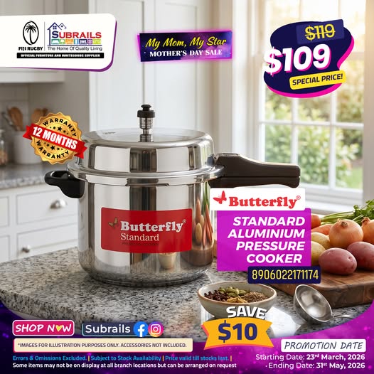 Butterfly Standard Aluminium Pressure Cooker