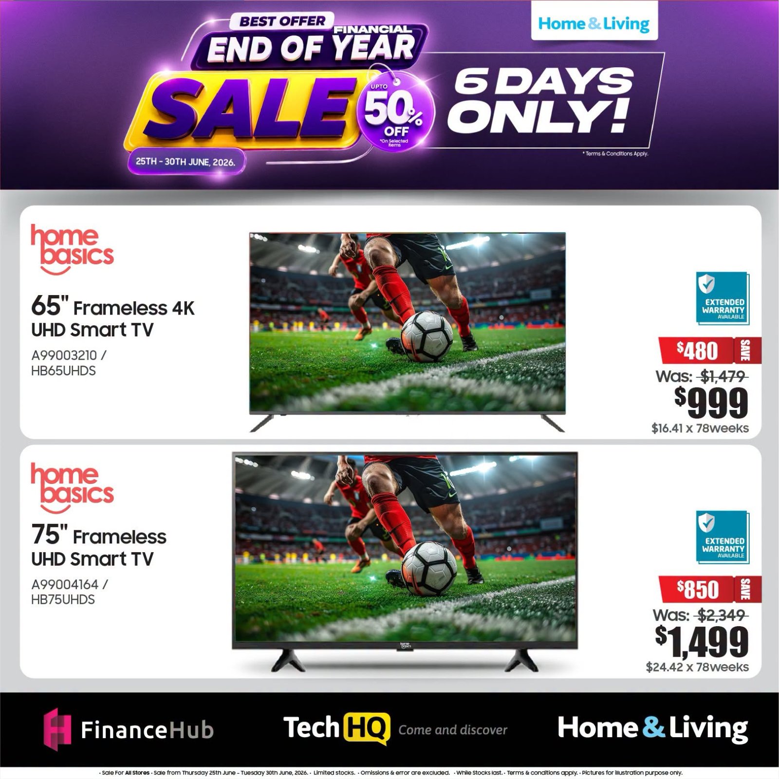 End of Year Sale – Up to 50% Off Home & Living - Page 1
