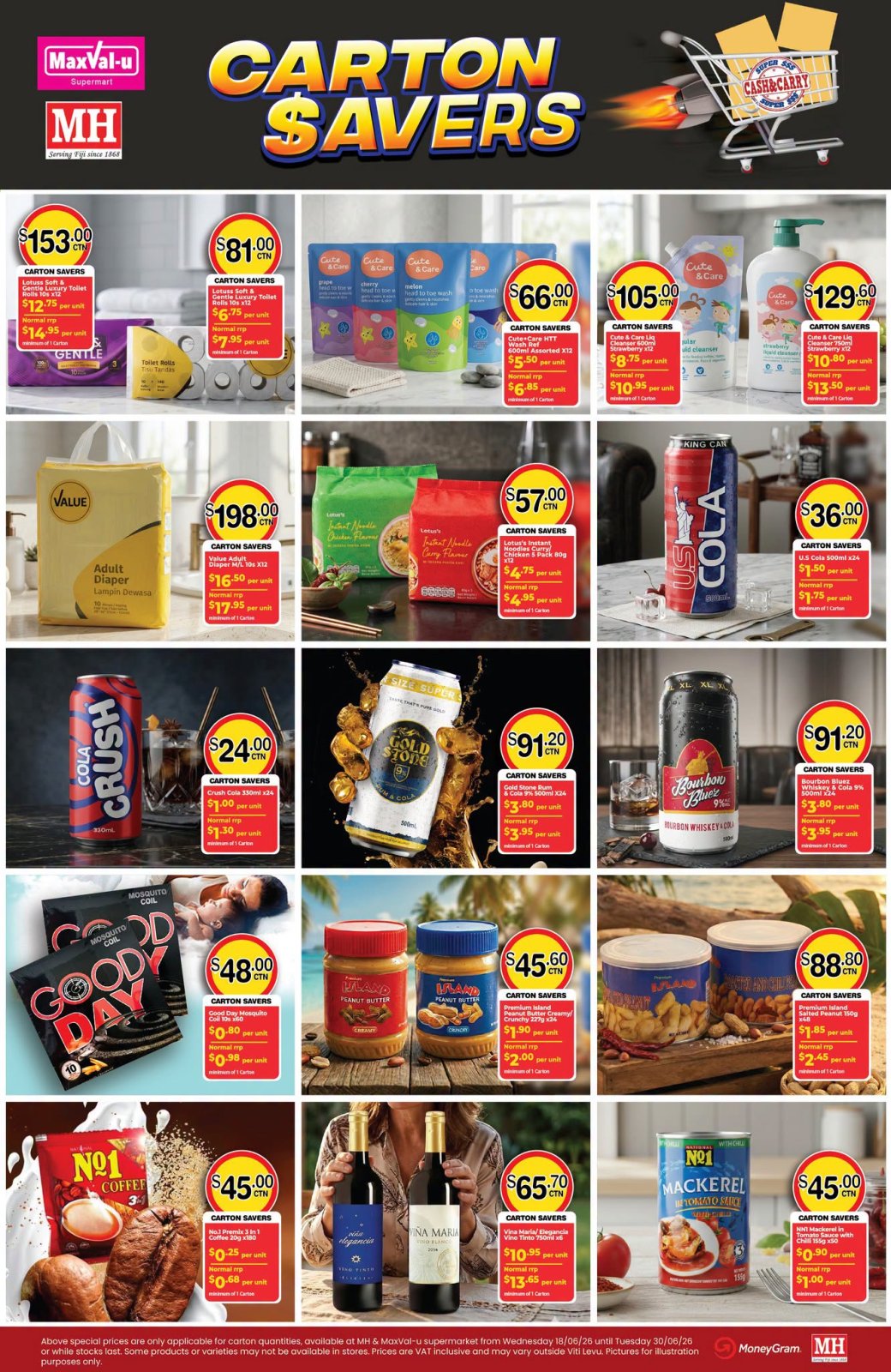 Carton Savers - Weekly Supermarket Specials - Page 1