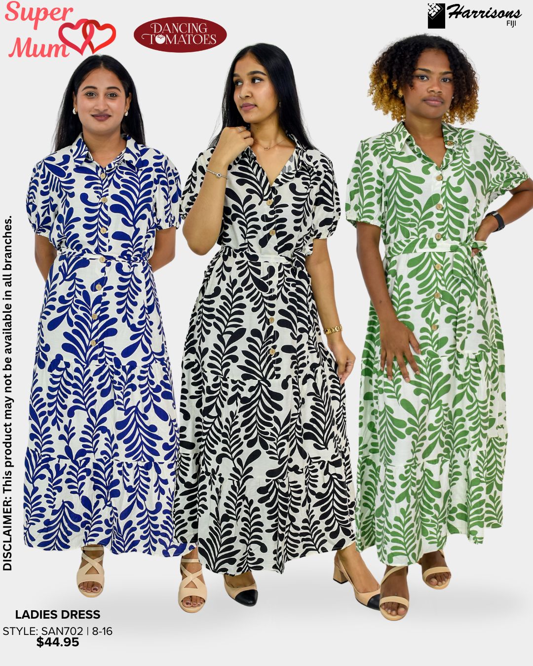 Ladies Dress - Mother's Day Collection