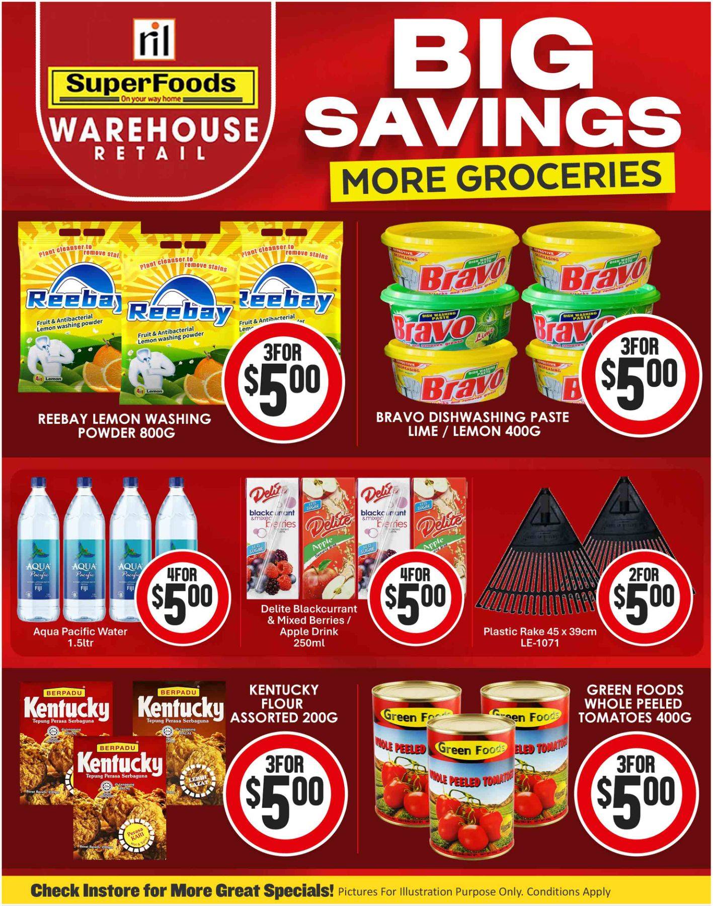 Big Savings - More Groceries - Page 1