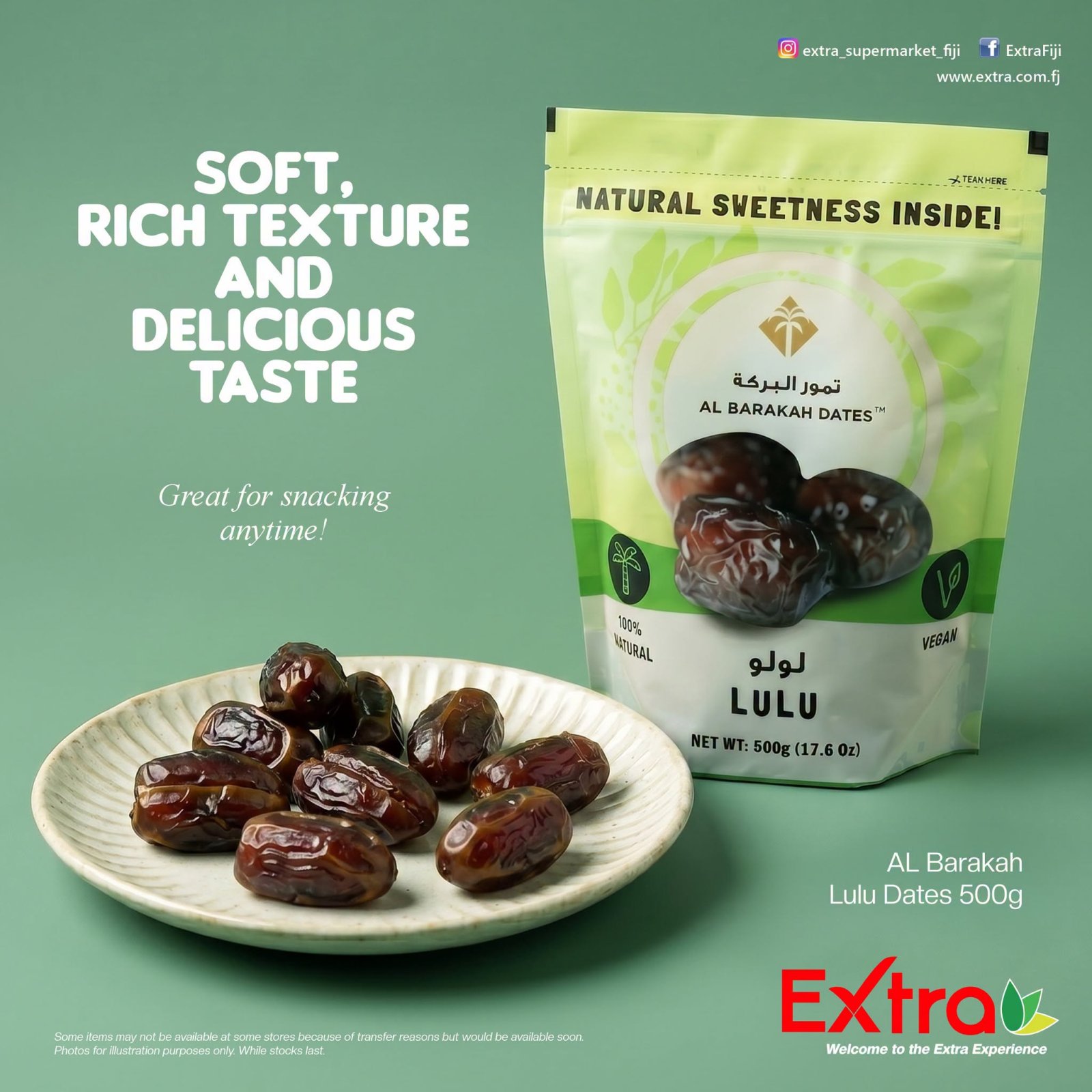 AL Barakah Lulu Dates 500g